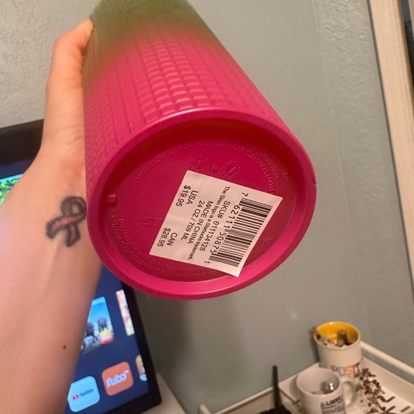 *NWT* Starbucks Watermelon Grid Tumbler - Picture 3 of 3